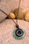 Destiny Duo Stone Pendant Stone Jewelry - Green Aventurine & Black Jasper