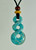 Infinity Loops Pendant Stone Jewelry - Peace Jade