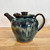 Handmade Stoneware Teapot in Peacock Blue Glaze 16 - 18 oz