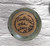 Handmade Pottery Banded Garlic Holder in Green