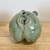 Handmade Pottery Animal Pig Bank