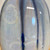  Crystalline Vase - White, Blue and Mocha 6.5" Tall