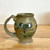 Handmade Pottery Mug in Moss Glaze