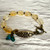  Handmade Feather and Turquoise Bracelet