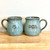 Handmade Pottery "Mom" Mug Light Blue