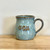 Handmade Pottery "Mom" Mug Light Blue