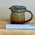 Handmade Pottery 12 oz. Pitcher in Oasis Glaze