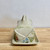 Handmade Pottery Butter Dish in Fox Collection