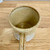 Handmade Pottery Mug Vanilla White and Honey Caramel