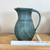   Handmade Pottery Pitcher Sky Blue