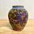 \Handmade Pottery Red Earthenware Vase -One of a Kind Flowers