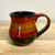 Handmade Pottery Dantes Red Mug 10 oz