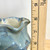  Handmade Porcelain Vase.  Light Blue base with Regatta Sailboats. Numbered