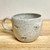 Handmade Pottery Tea Mug  Vanilla White with Honey Bees