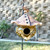 Handmade Pottery Bird House  One of a Kind!