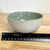  Handmade Stoneware Tray with Dipping Bowls Green Interior Glaze