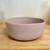 Handmade Ceramic Serving Bowl in Light Pink Beautiful!