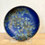 Handmade Pottery Serving Bowl  Botanical Flower Imagery. Stunning!