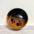  Handmade Sturdy Dog Bowl with Paw Prints. SM Adorable! Green and Rust