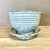 Handmade Pottery Berry Bowl White Glaze