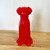 PyroPet Voffi Dog Candle-Red/Salmon