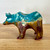 Handmade Pottery Bear Planter-Adorable!