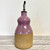 Handmade Pottery Oil Bottle-Lavender