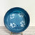  Handmade Sturdy Dog Bowl with Paw Prints. LG Adorable!