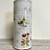  Beautiful Earthenware Handmade Zinnia Flower Vase-  One of a Kind!