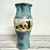 Handcrafted Coastal Porcelain Vase-Beautiful!