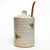 Handmade Pottery Bee Pattern Honey Jar