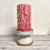  Handmade Beeswax European Drip Pillar Candle in Pink-Beautiful!