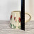  Handmade Pottery  Poppy Classis Mug 12 oz