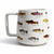   Handmade Stoneware Here Fishy Fishy Mug