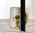 Handmade Peace Sign Alien Stoneware Mug – Moss Green & Ivory Ceramic Coffee Cup