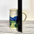  Handmade Pottery Iris Tea Cup