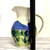 Hand Made Pottery Iris Ice Tea Pitcher