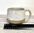 Hand-Carved Ceramic Mug with Line Design – Large Cappuccino Coffee