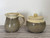 Handmade Pottery Cream And Sugar Set - Desert Sand