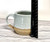 Handmade White Speckled Cappuccino Cup