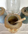  Handmade Stoneware Honey Pot with Dipper