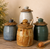  Handmade Stoneware Honey Pot with Dipper