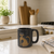 Handmade Mara Stoneware Blue Mug - Cats