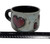 Handmade Mara Stonemade Etched & Glazed Heart Mug or Soup Bowl