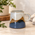  Handmade Stoneware Expresso Cup Ocean Blue