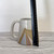   Handmade Stoneware Triangles Geometric Sunrise Mug