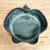 Handmade Stoneware Apple Crisp Baker 8" Long in Green Gray Glaze