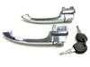 Locking Door Handles, Keyed Alike, Pair, Fits VW Volkswagen Beetle 64-66 113898205D