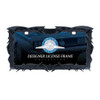 Tribal Flame License Plate Frame - Black