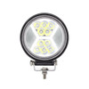 4.5" 24 HIGH POWER LED WORK LIGHT WITH "X" WHITE LIGHT GUIDE